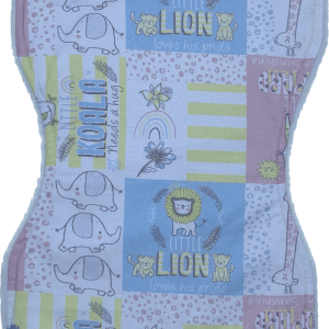Little-Lion High Quality Hand Made Cotton Burp Cloth