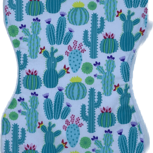 Cactus High Quality Hand Made Cotton Burp Cloth