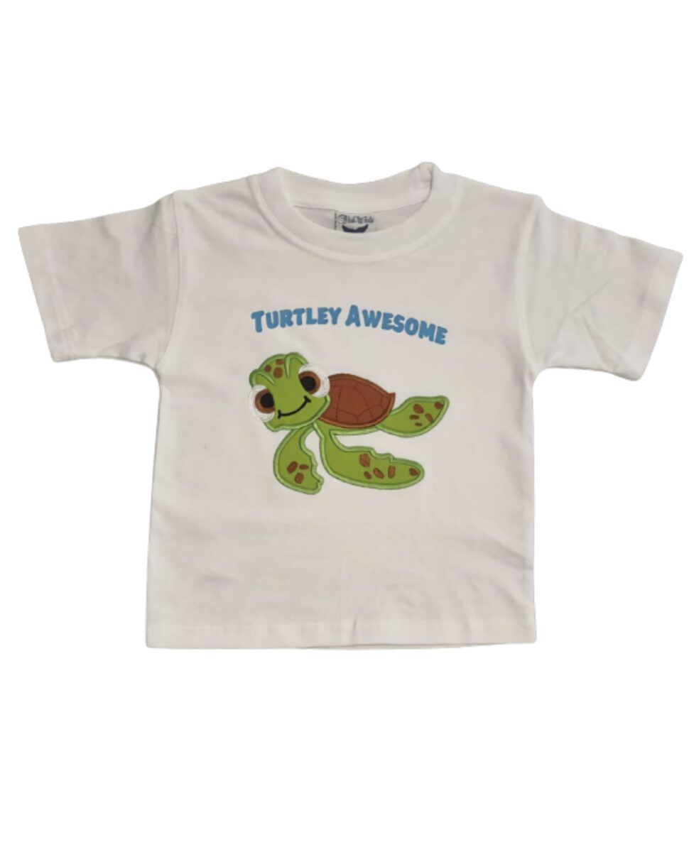 Personalized Lilly Sea Turtle Graphic T-Shirt